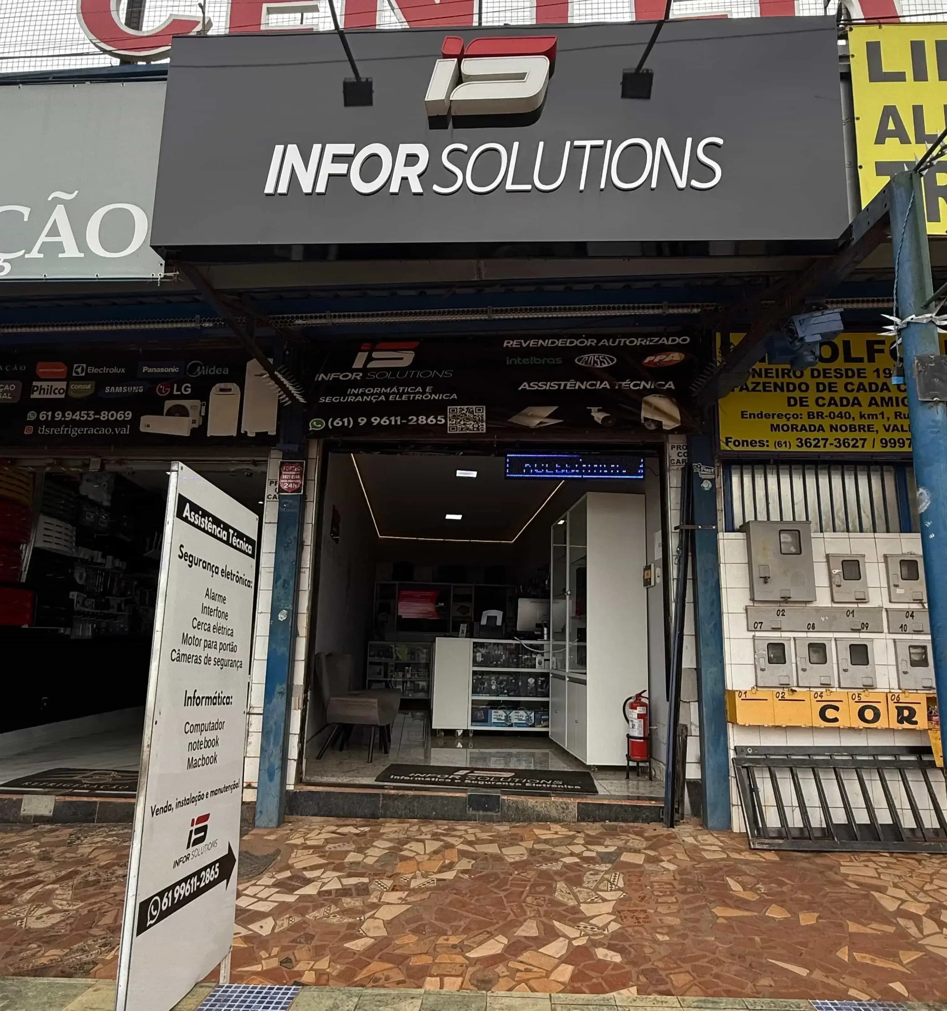 Fachada da loja Valparaíso