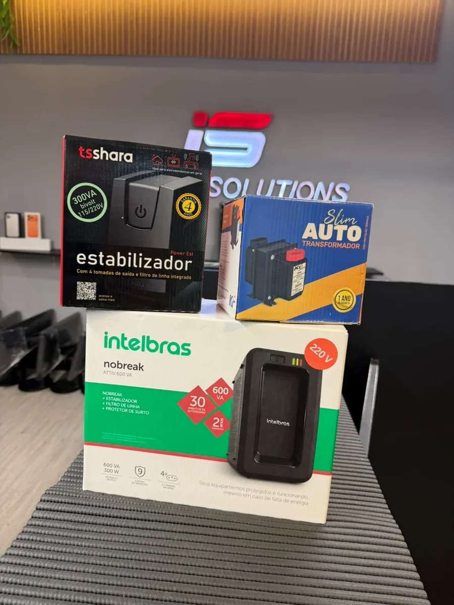 Nobreaks, Estabilizadores e Transformadores